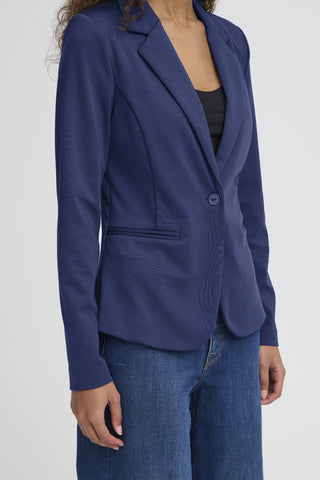 ICHI IHKATE Blazer - Deep Sapphire Blue - 20101801.193939