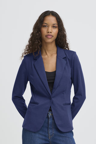 ICHI IHKATE Blazer - Deep Sapphire Blue - 20101801.193939