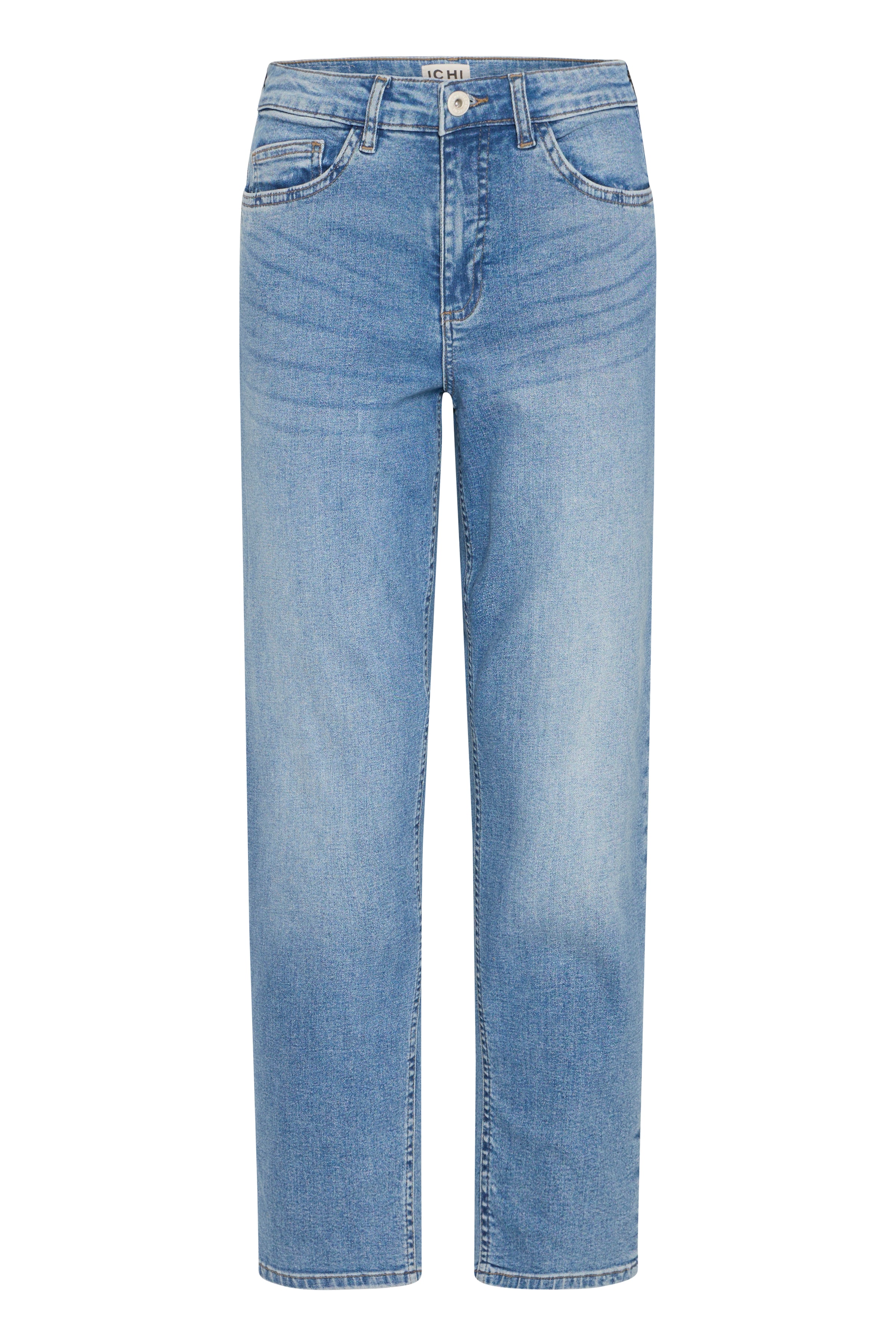 ICHI IHTWIGGY Raven Denim Tapered Jeans - Powder Sky Blue - 20110967.19044