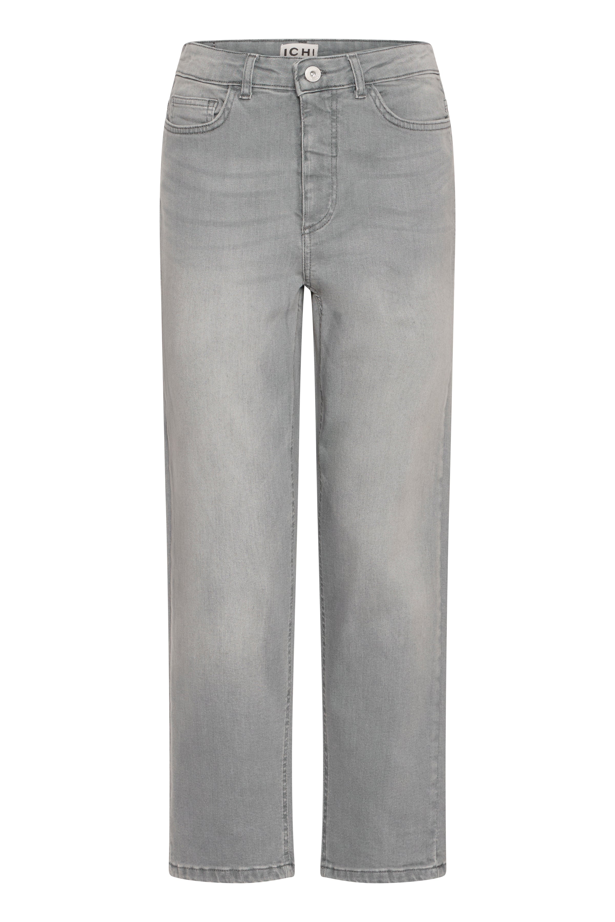 ICHI IHTWIGGY Raven Denim - Misty Concrete Grey - 20110967.200344