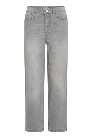 ICHI IHTWIGGY Raven Denim - Misty Concrete Grey - 20110967.200344
