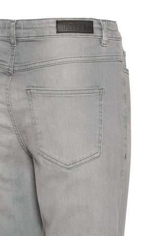 ICHI IHTWIGGY Raven Denim - Misty Concrete Grey - 20110967.200344