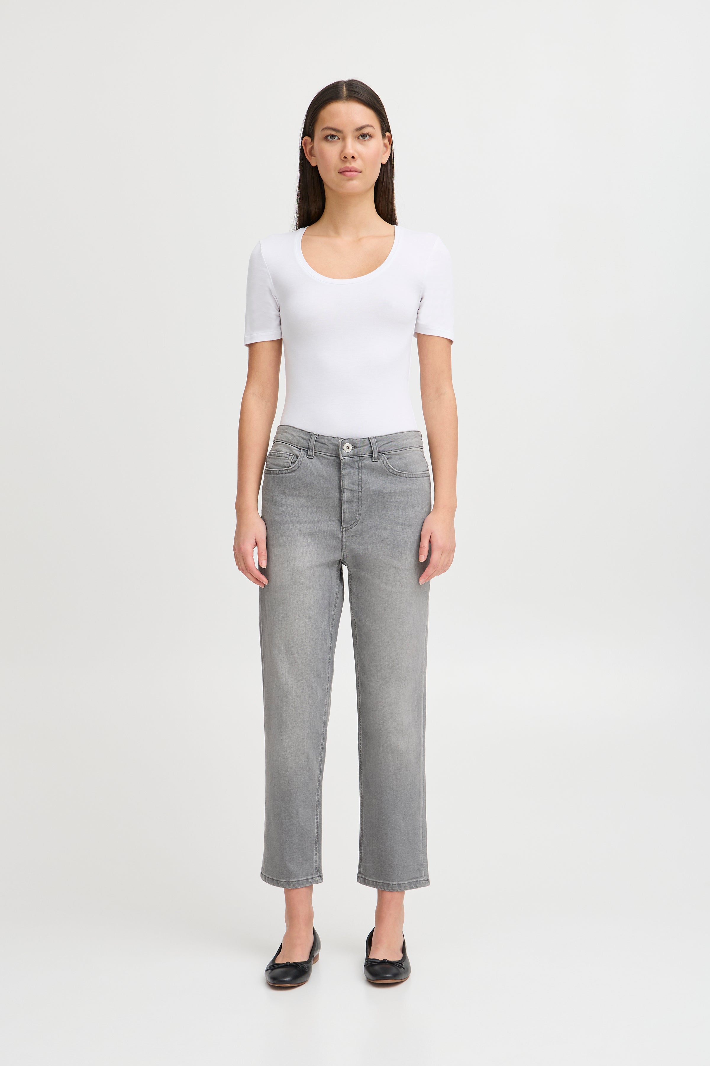 ICHI IHTWIGGY Raven Denim - Misty Concrete Grey - 20110967.200344 von ICHI
