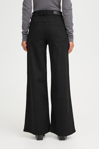 ICHI IHTWIGGY WIDE Black 20119022.194008