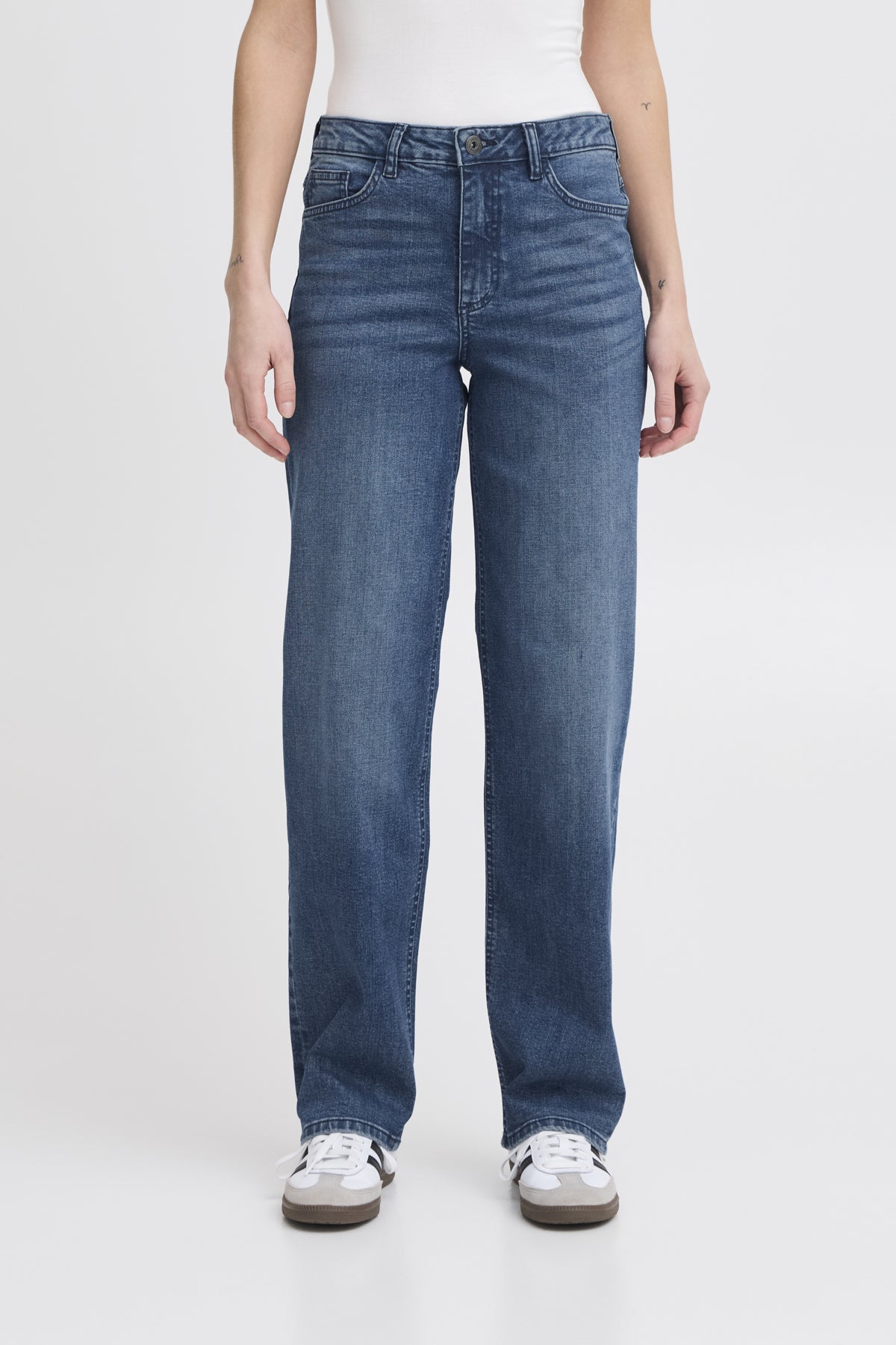 ICHI IHTWIGGY Straight - Indigo Heritage Blue - 20119128.19037