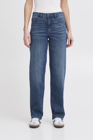 ICHI IHTWIGGY Straight - Indigo Heritage Blue - 20119128.19037