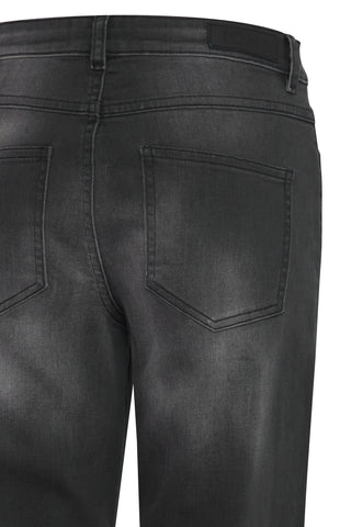 ICHI IHTWIGGY Straight Jeans - Iron Ink Grey - 20119128.19041