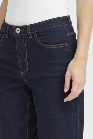 ICHI IHTWIGGY Straight denim - Midnight Copper Stitch - 20119128.900000209