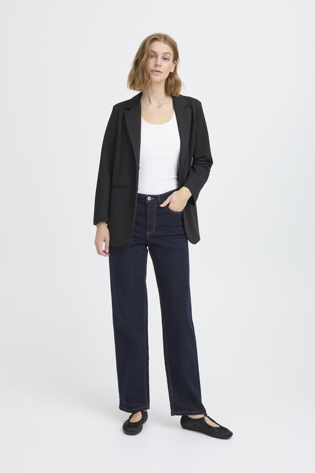 ICHI IHTWIGGY Straight denim - Midnight Copper Stitch - 20119128.900000209 von ICHI