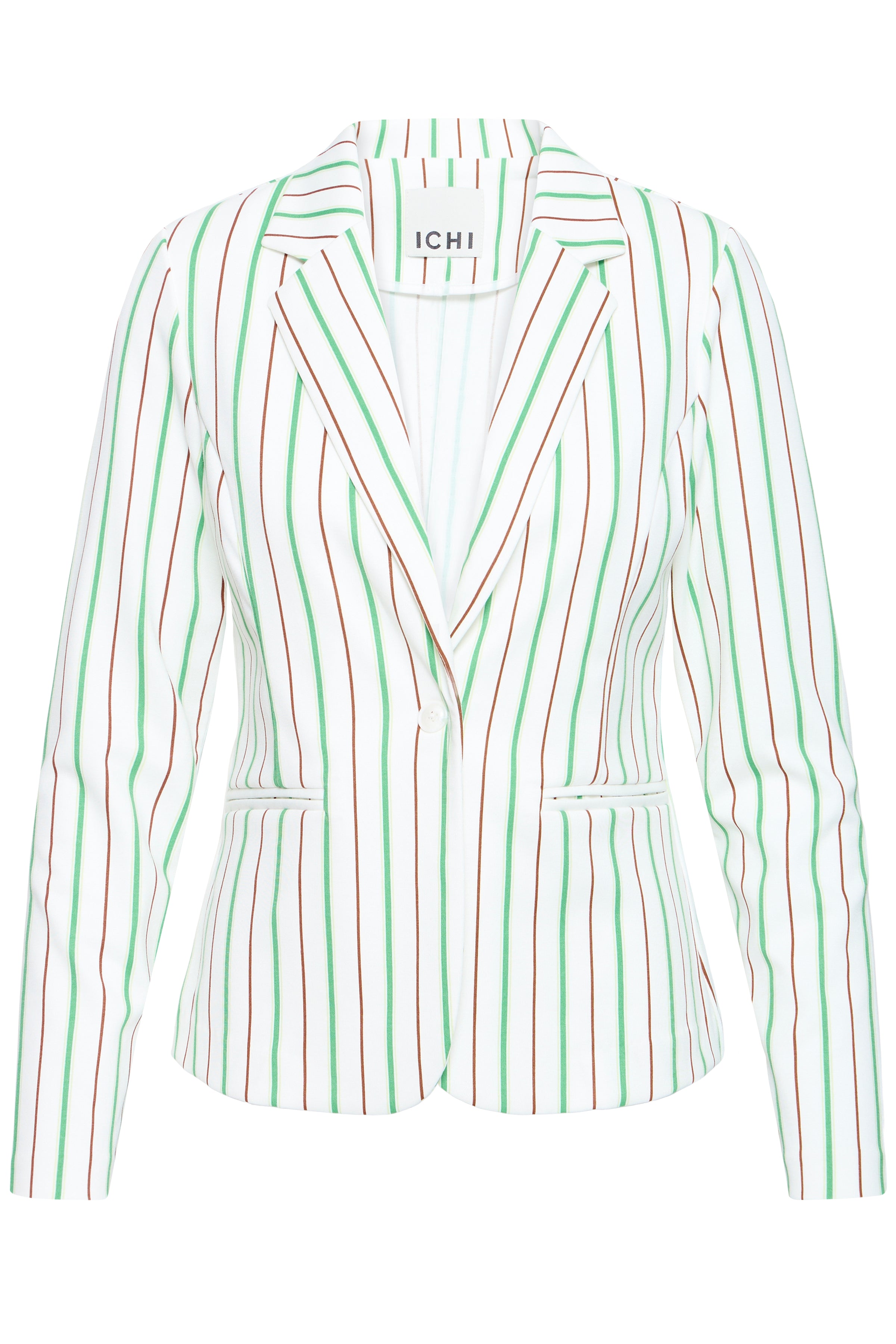 ICHI IHKATE BLAZER Damen greenbriar stripe 20125625.900005384