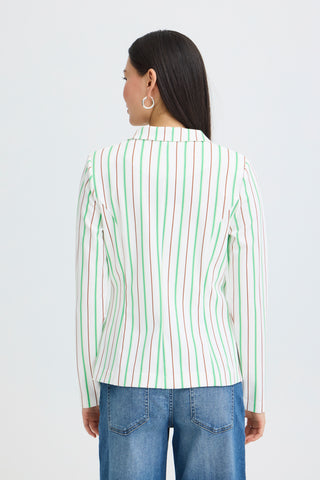 ICHI IHKATE BLAZER Damen greenbriar stripe 20125625.900005384