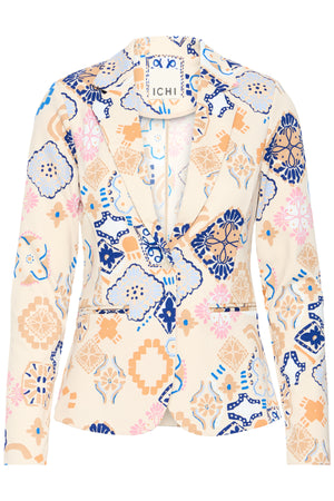 ICHI IHKATE BLAZER Damen graphic tile 20125625.900005486