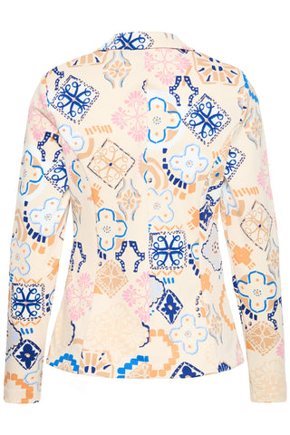 ICHI IHKATE BLAZER Damen graphic tile 20125625.900005486