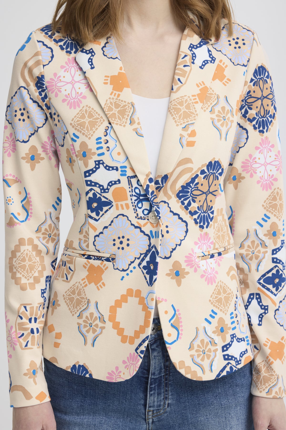 ICHI IHKATE BLAZER Damen graphic tile 20125625.900005486 von ICHI