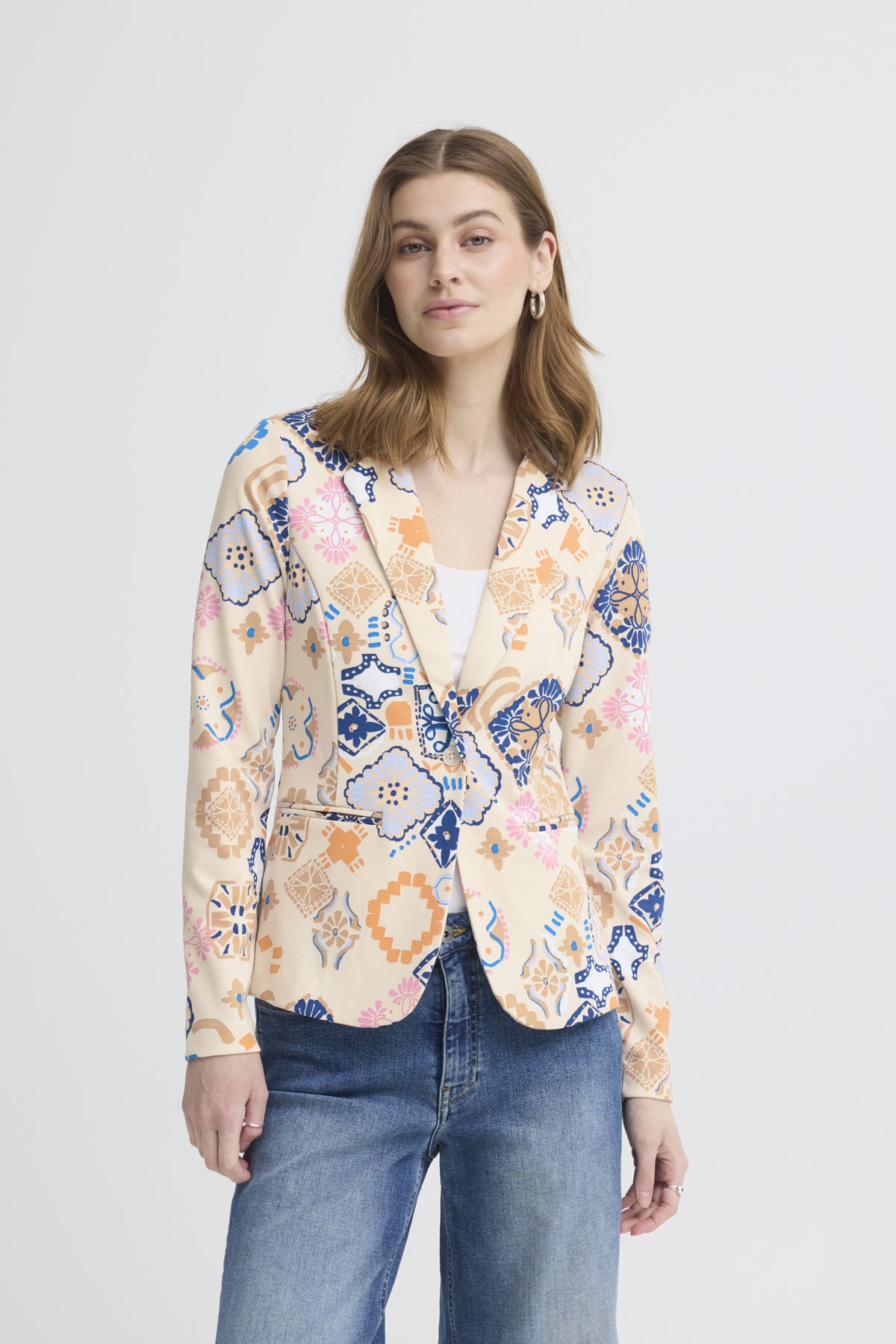 ICHI IHKATE BLAZER Damen graphic tile 20125625.900005486 von ICHI