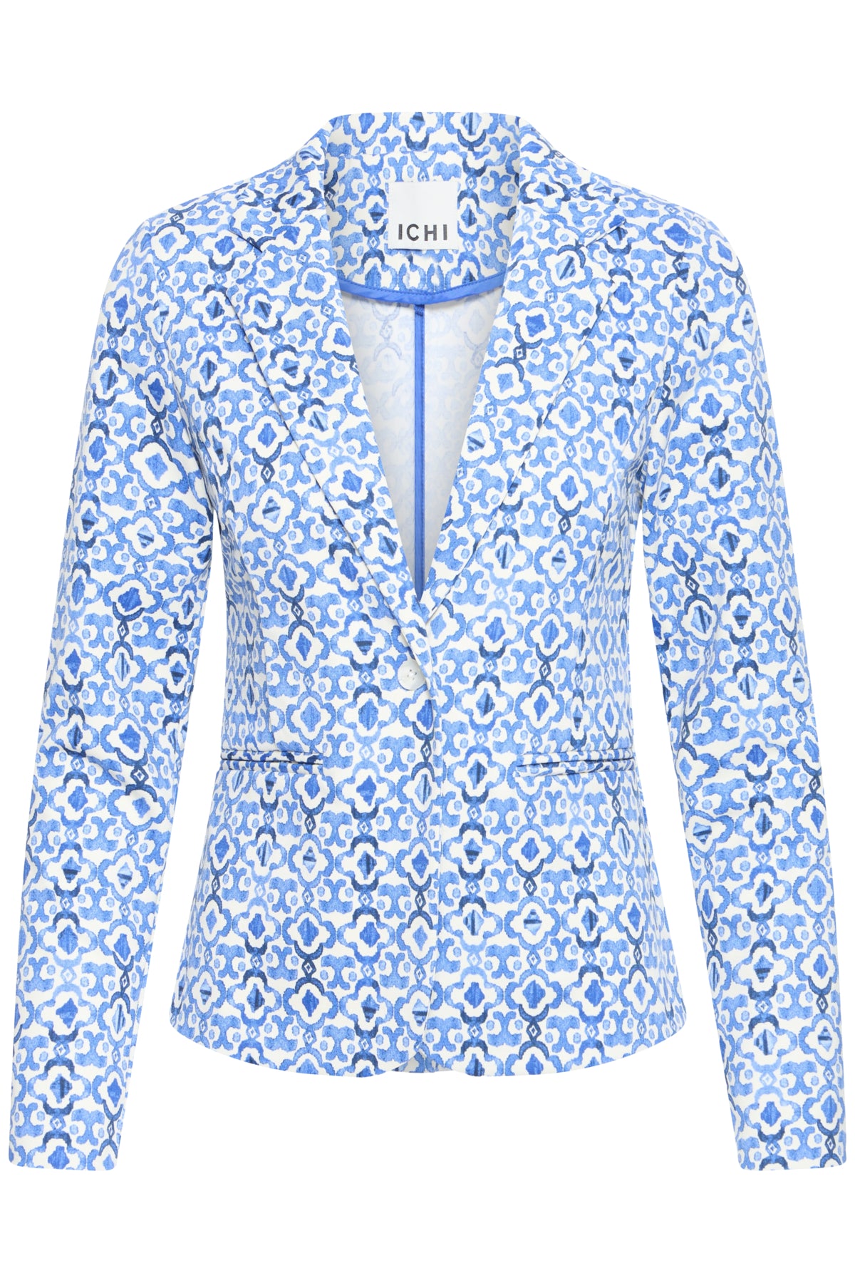 ICHI IHKATE BLAZER Damen print sodalite blue ikat 20125625.900005527