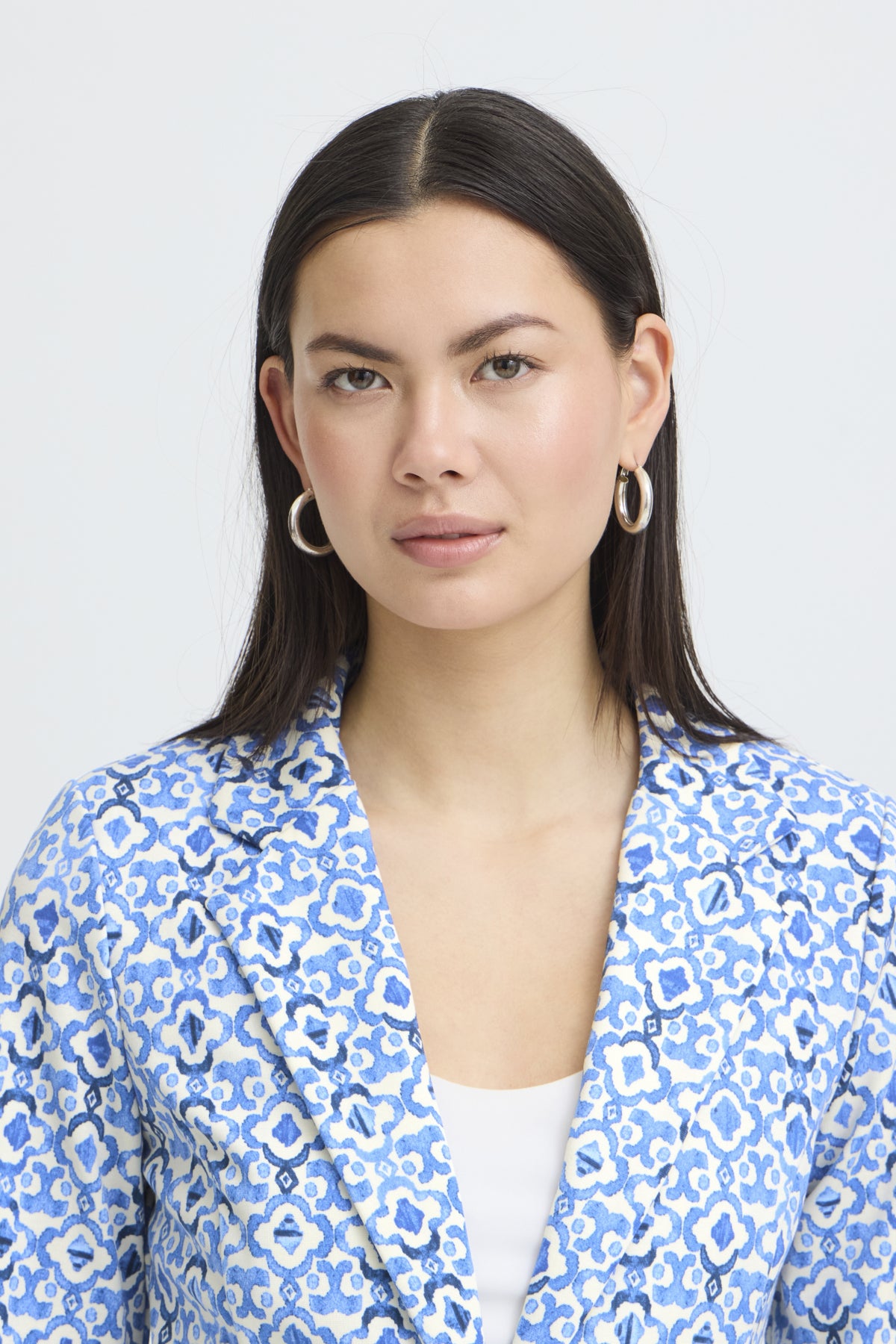 ICHI IHKATE BLAZER Damen print sodalite blue ikat 20125625.900005527 von ICHI