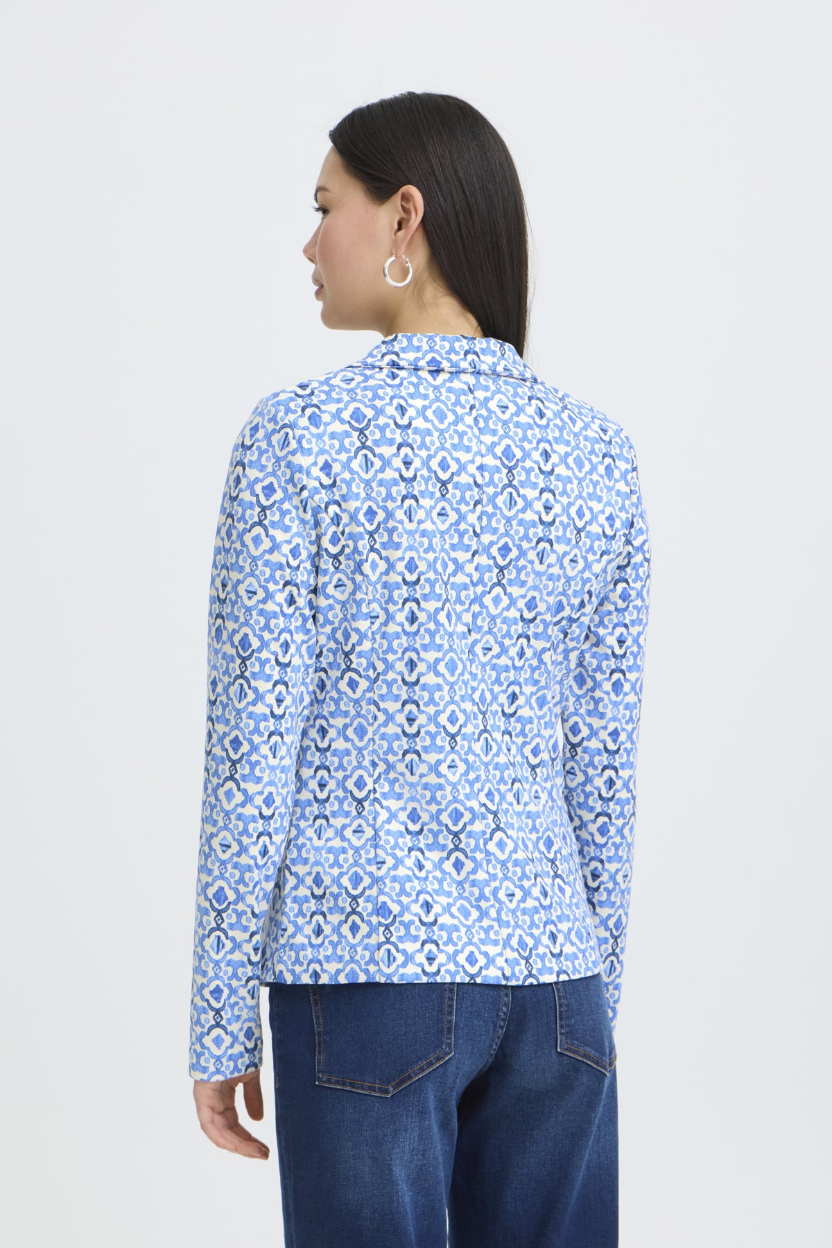 ICHI IHKATE BLAZER Damen print sodalite blue ikat 20125625.900005527 von ICHI