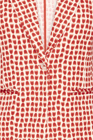 ICHI IHKATE BLAZER Damen fiery red tulip 20125625.900005730