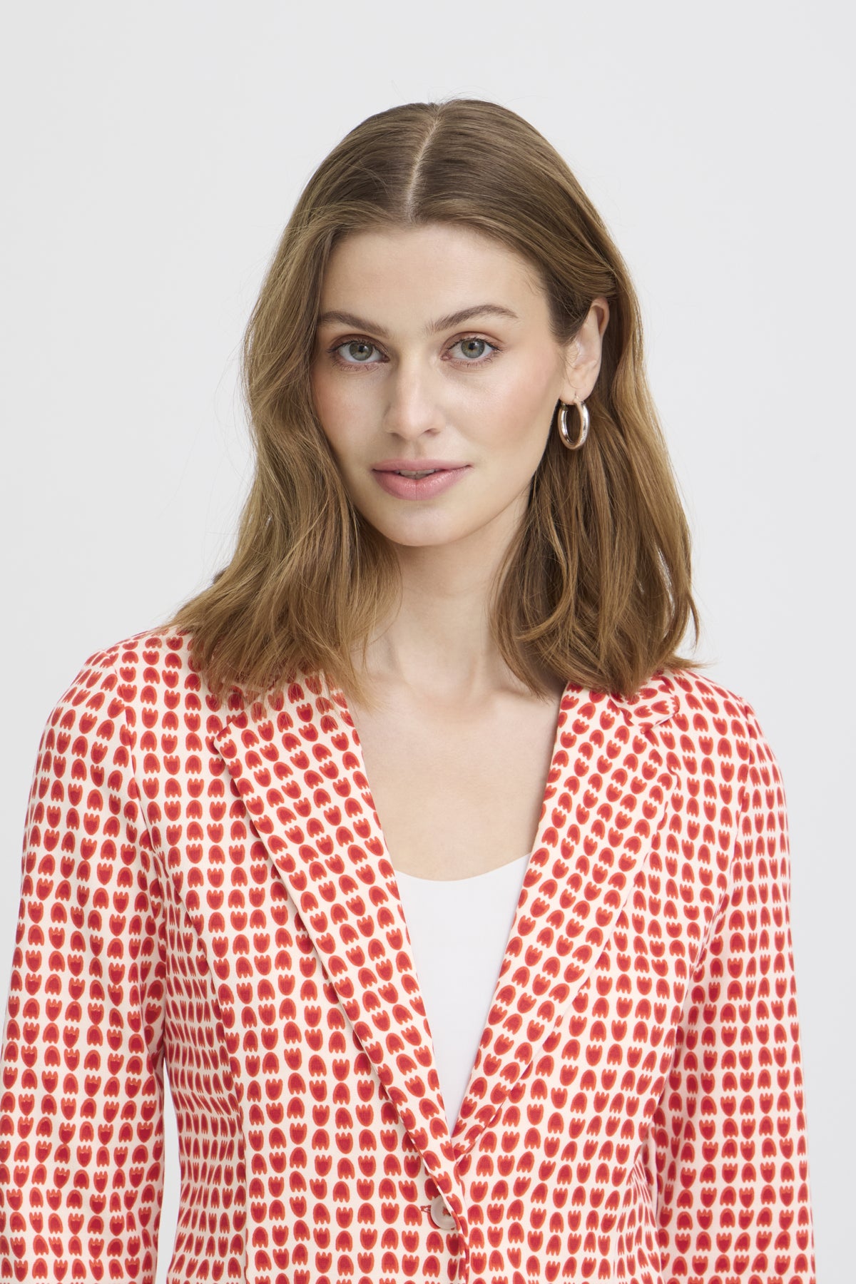 ICHI IHKATE BLAZER Damen fiery red tulip 20125625.900005730 von ICHI