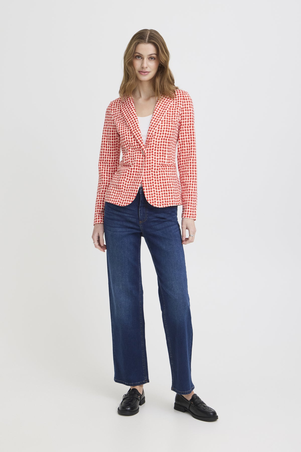 ICHI IHKATE BLAZER Damen fiery red tulip 20125625.900005730 von ICHI