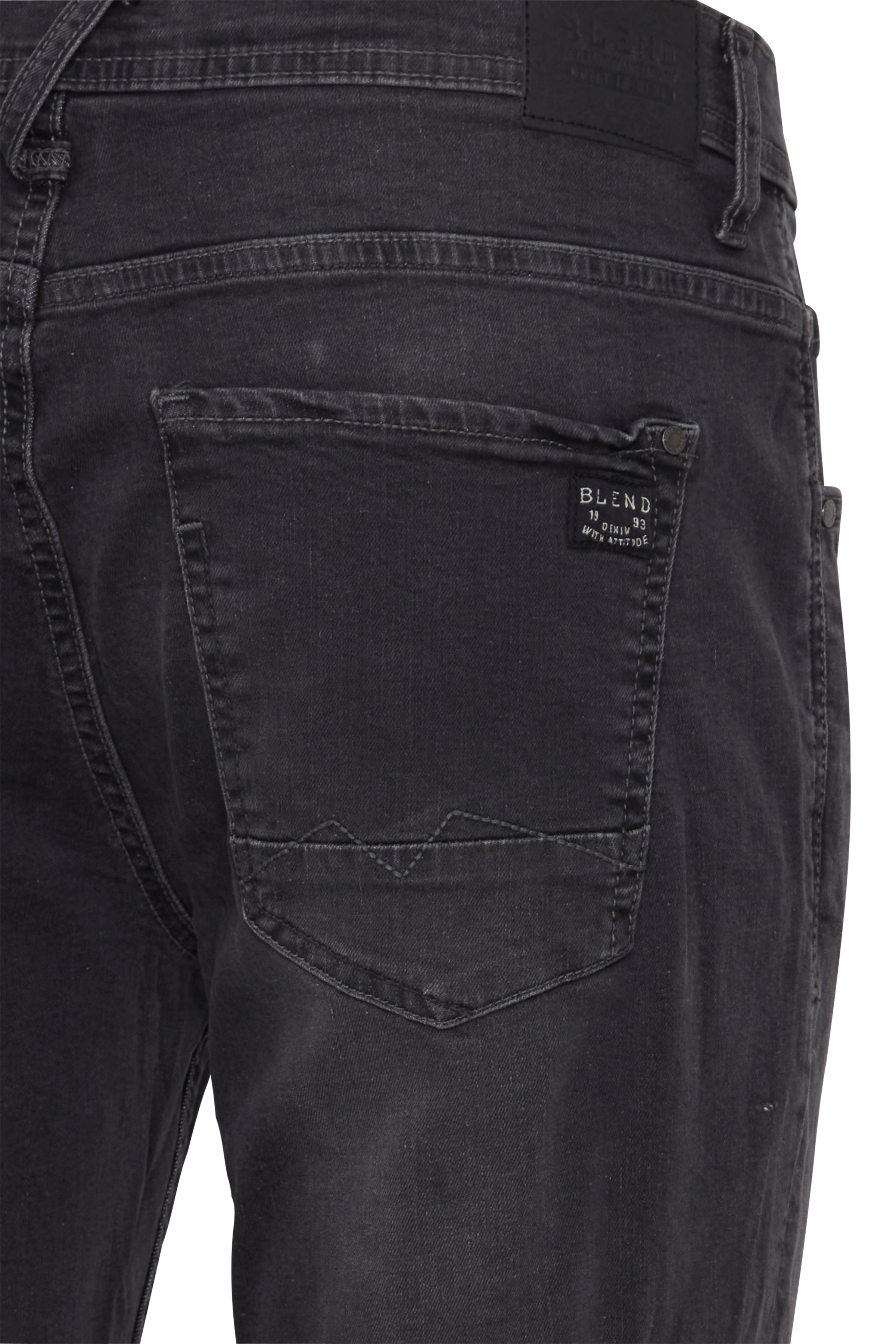 BLEND Twister Jeans - Smoky Charcoal Wash - 20701794.76205 von Blend