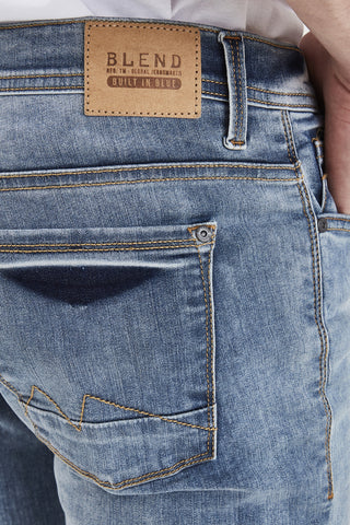 BLEND Twister Jeans - Chambray Horizon - 20710043.76198