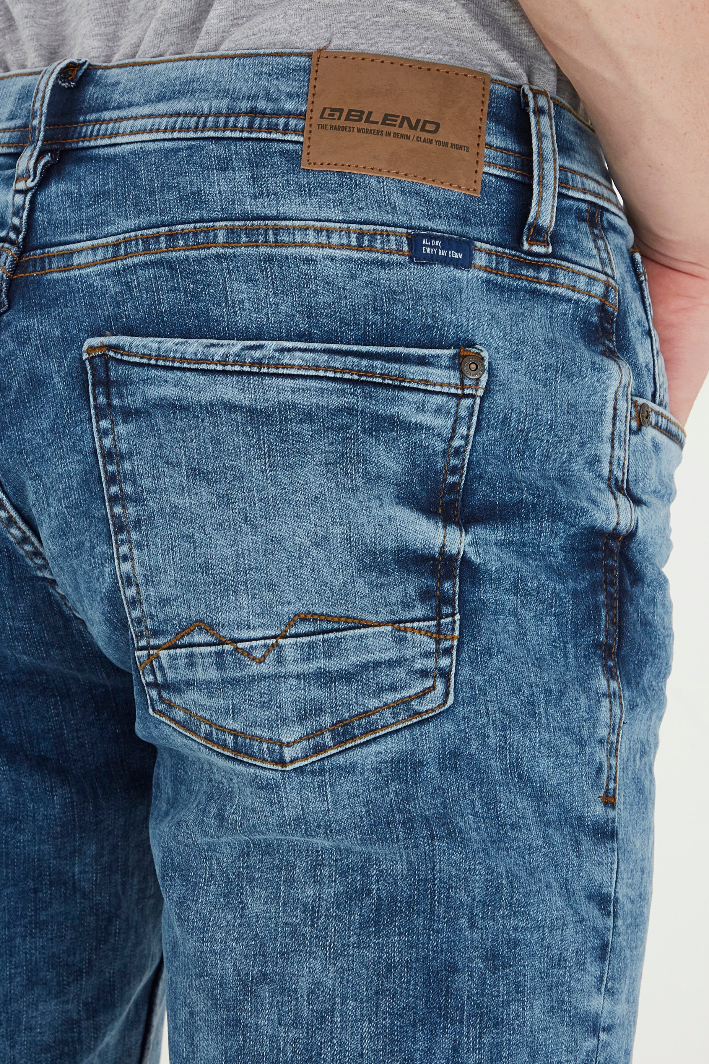 BLEND Twister Jeans - Coastal Wash Blue - 20711755.200291 von Blend