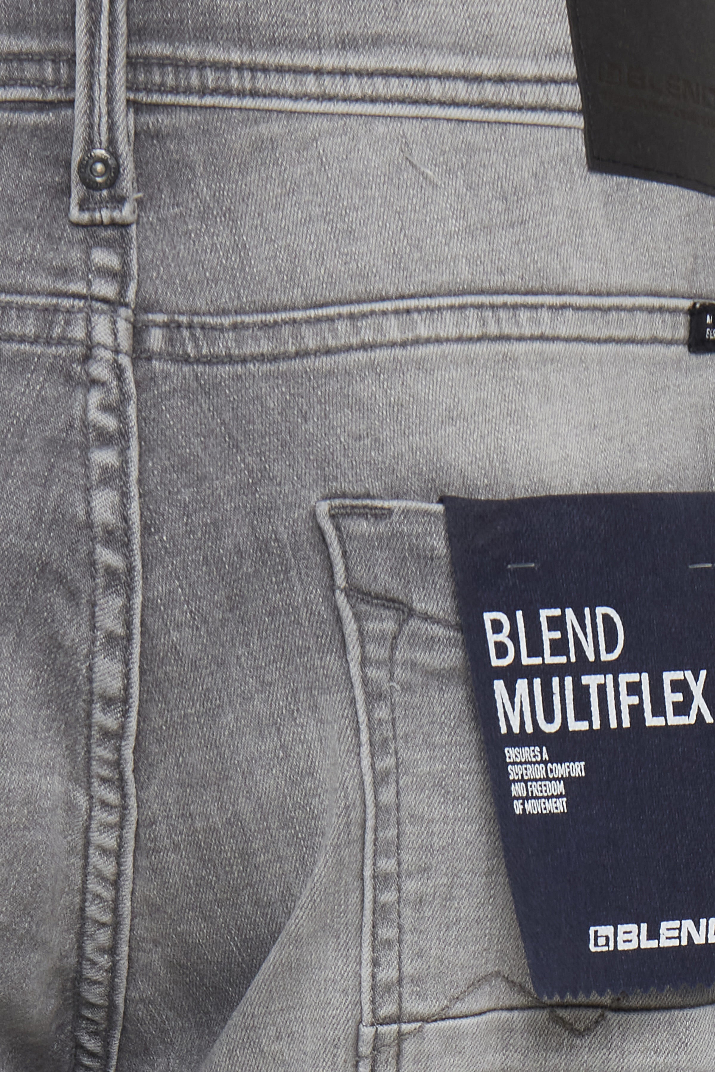 BLEND Twister Jeans - Misty Silver Grey - 20712391.200294