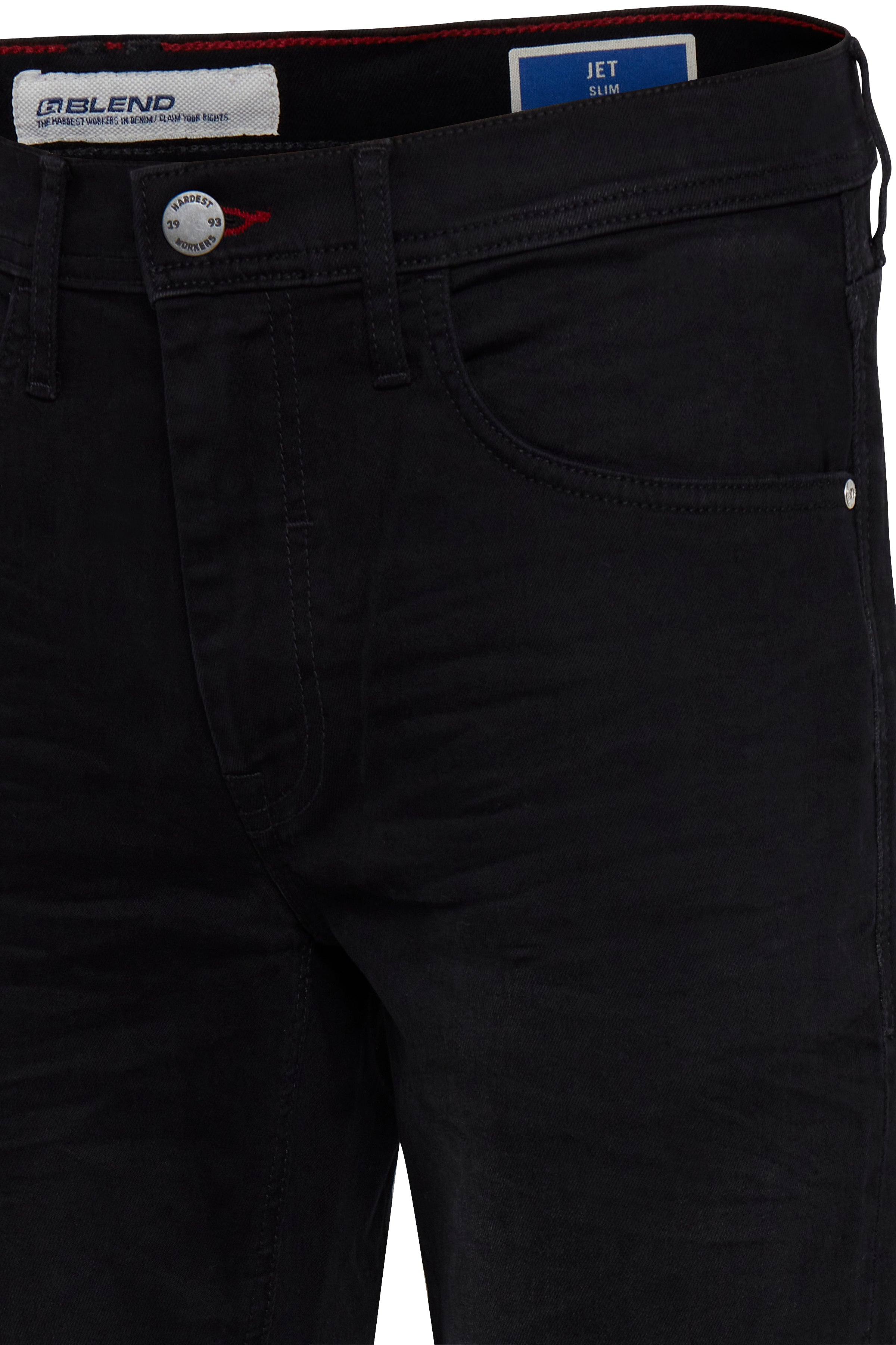 BLEND Jet Jeans - Night Raven Black - 20713304.200297