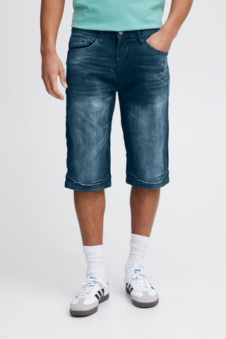 BLEND TWISTER CAPRI SHORTS - Deep Atlantic Blue - 20713328.200292