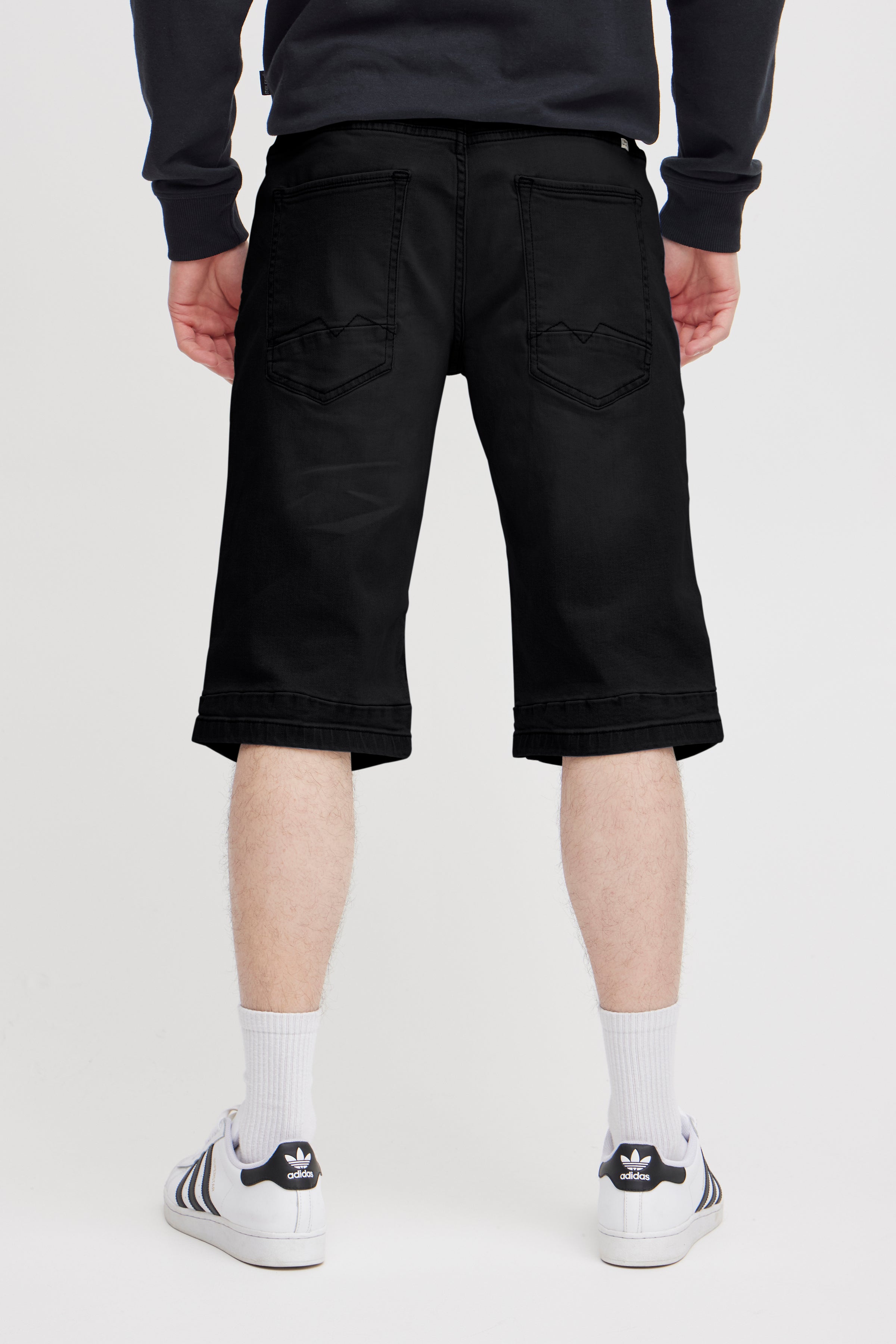 BLEND Twister Capri Shorts - Midnight Coal - 20713328.200297 von Blend