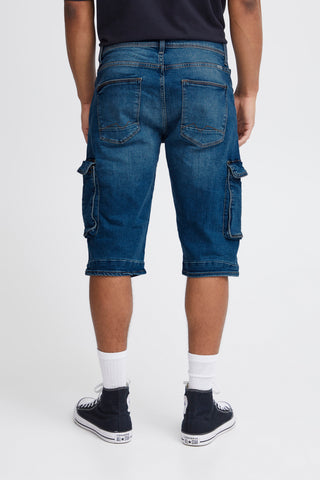 BLEND Twister Cargo Shorts - Harbor Indigo Blue - 20713329.200291