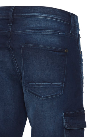 BLEND Twister Cargo Shorts - Harbor Indigo Blue - 20713329.200291