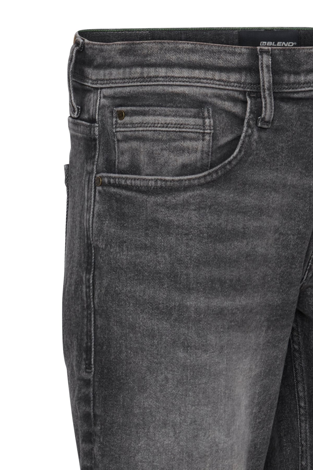 BLEND Blizzard Five Pocket - Stormy Charcoal Gray - 20714216.200296 von Blend
