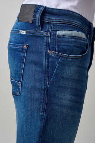 BLEND Twister Jog Jeans - Deep Harbor Blue - 20714514.200292