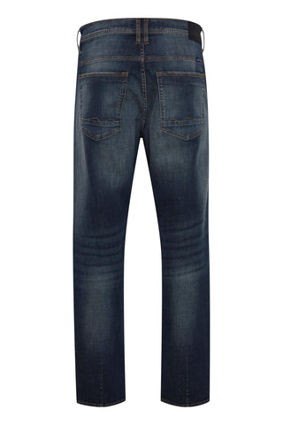 BLEND Thunder Jeans - Indigo Ripple Blue - 20714982.200292