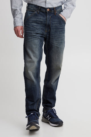 BLEND Thunder Jeans - Indigo Ripple Blue - 20714982.200292