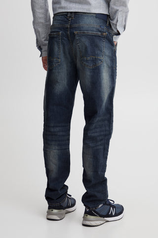 BLEND Thunder Jeans - Indigo Ripple Blue - 20714982.200292