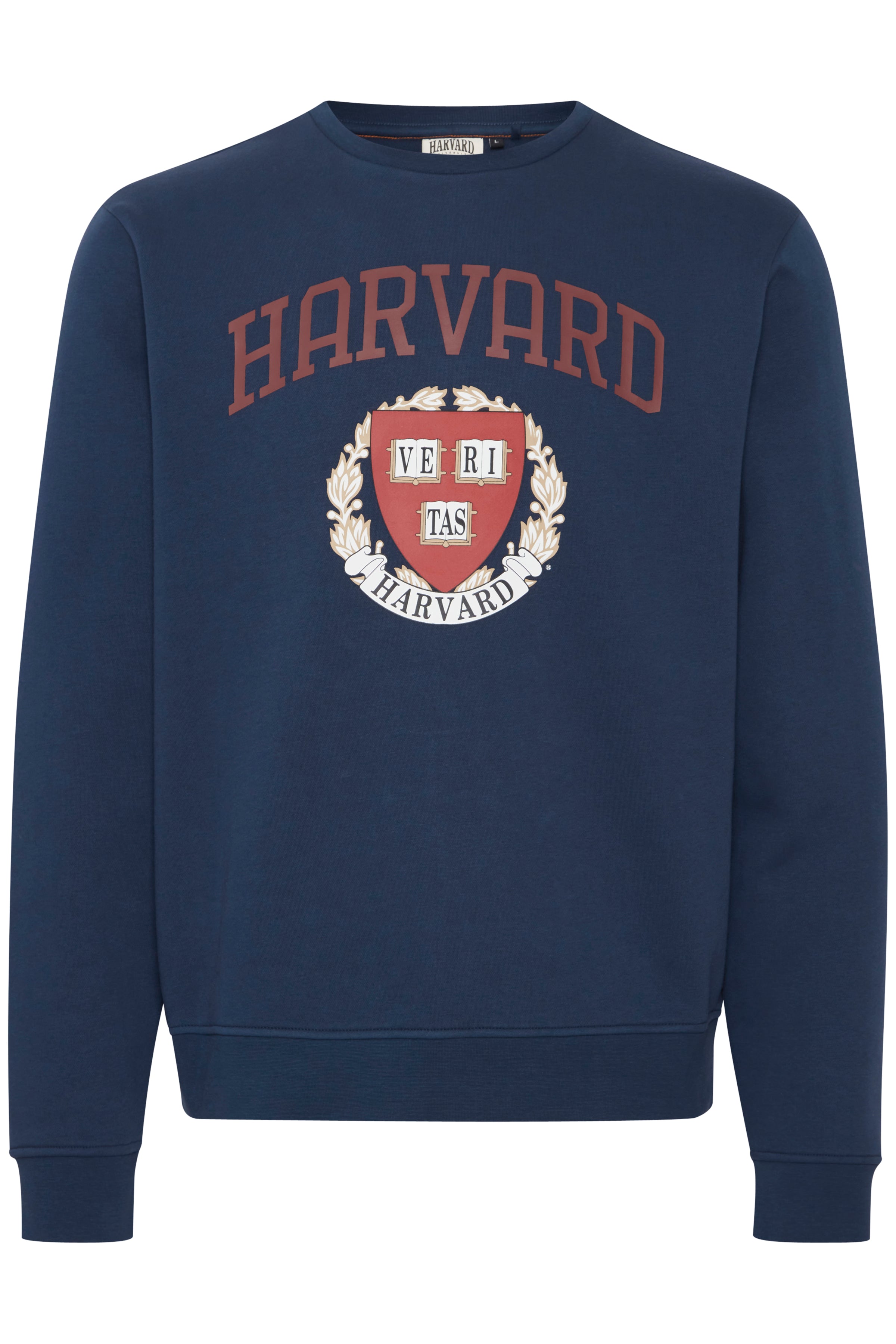 BLEND HARVARD Sweatshirt Pullover Rundhals - Midnight Crest - 20716638194024