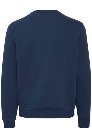 BLEND HARVARD Sweatshirt Pullover Rundhals - Midnight Crest - 20716638194024