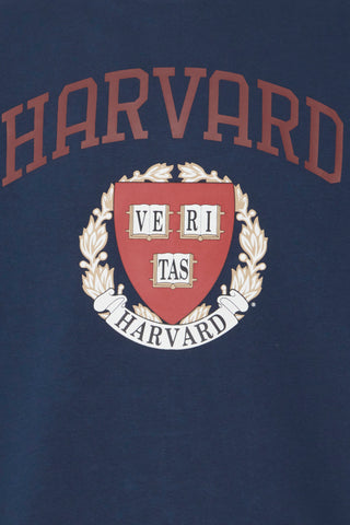 BLEND HARVARD Sweatshirt Pullover Rundhals - Midnight Crest - 20716638194024