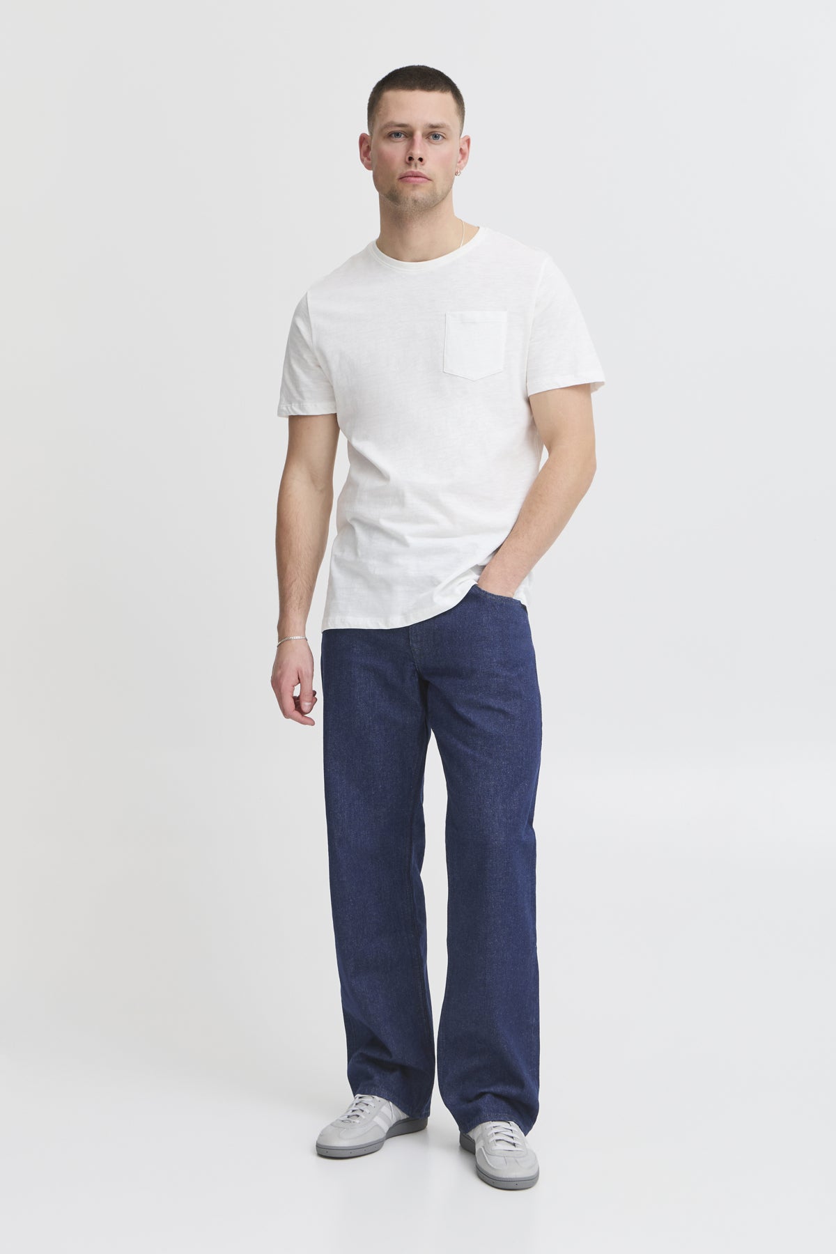 BLEND Flake Baggy Five Pocket - Midnight Washed Indigo - 20718121.200299 von Blend