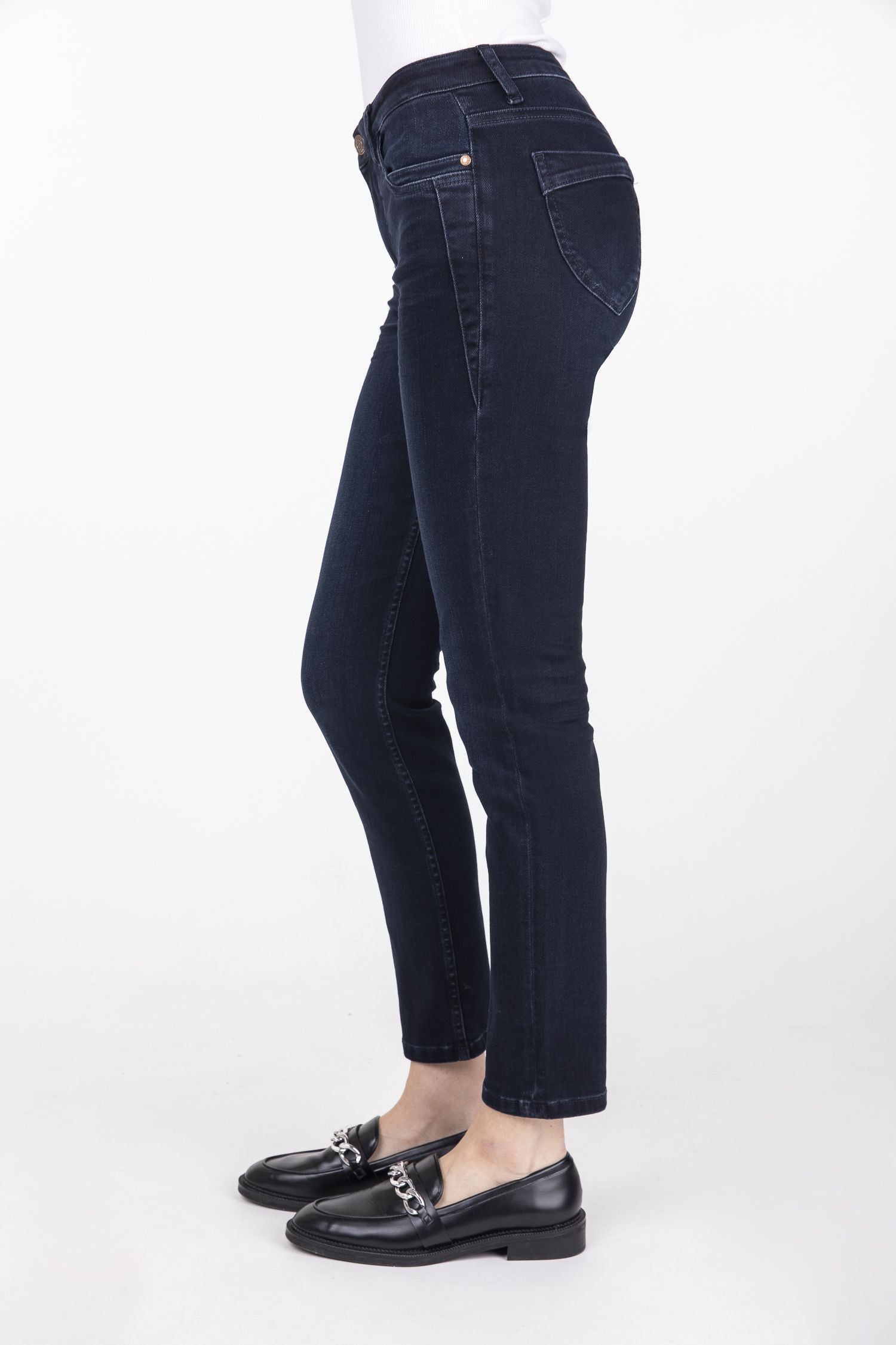 BLUE FIRE NANCY Five Pocket - Midnight Indigo Blue - 1001.3017
