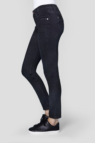 BLUE FIRE Nancy Slim-Fit Jeans - Midnight Ember Black - 1001.390
