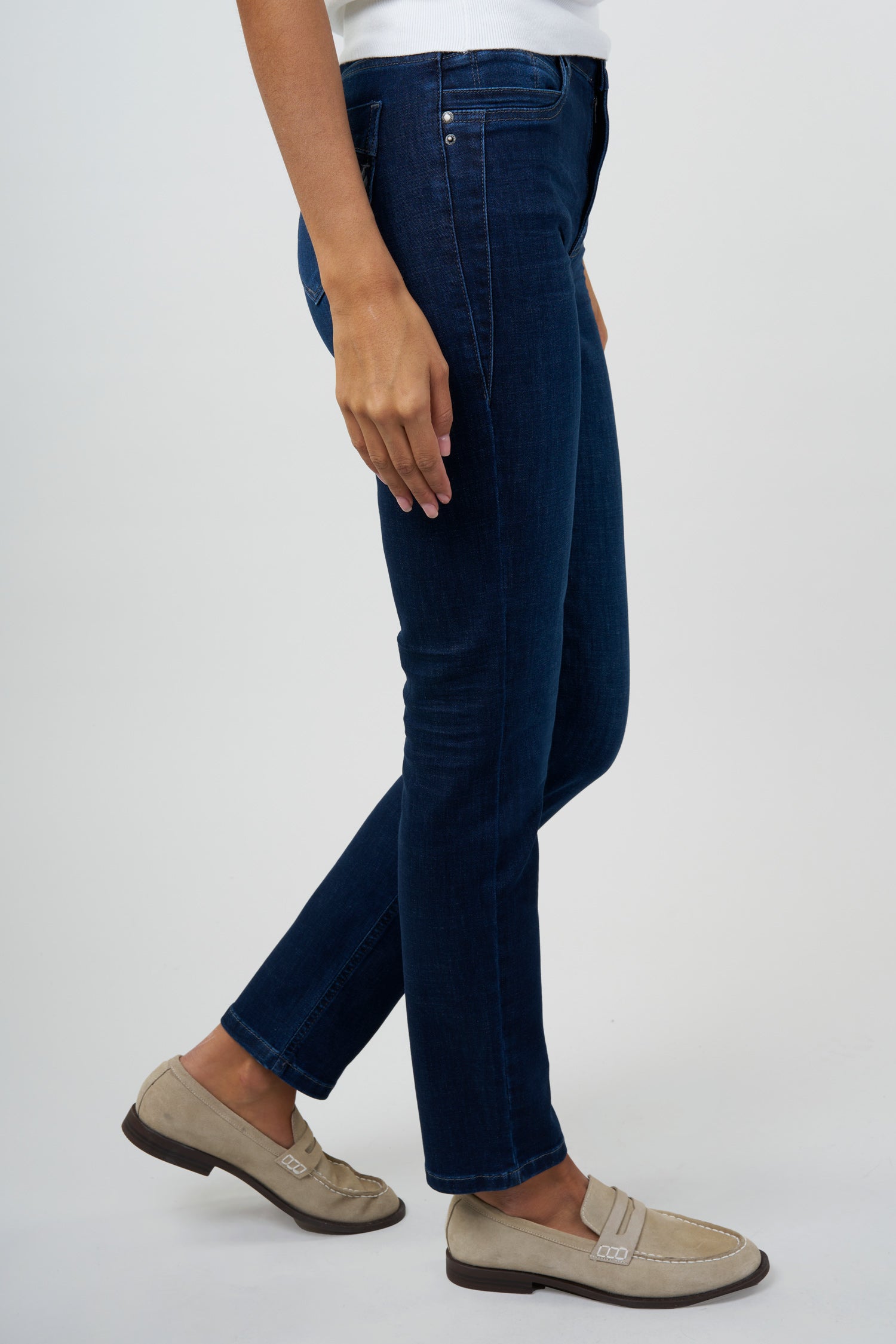 BLUE FIRE Nancy Slim Fit Jeans - Deep Midnight Indigo - 1001.4143 von Blue Fire