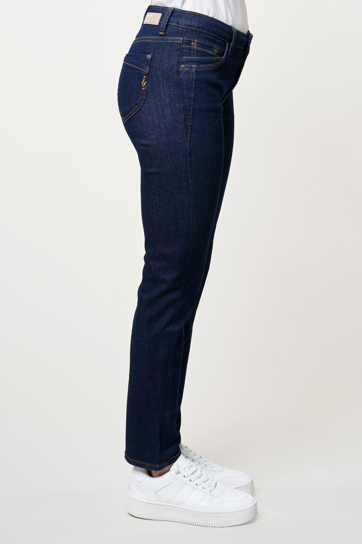 BLUE FIRE Nancy Jeans - Midnight Indigo Blue - 1001.263