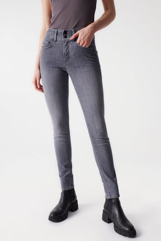 SALSA Secret Push In Jeans - Stonewashed Storm Grey - 125695.3000