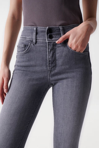 SALSA Secret Push In Jeans - Stonewashed Storm Grey - 125695.3000