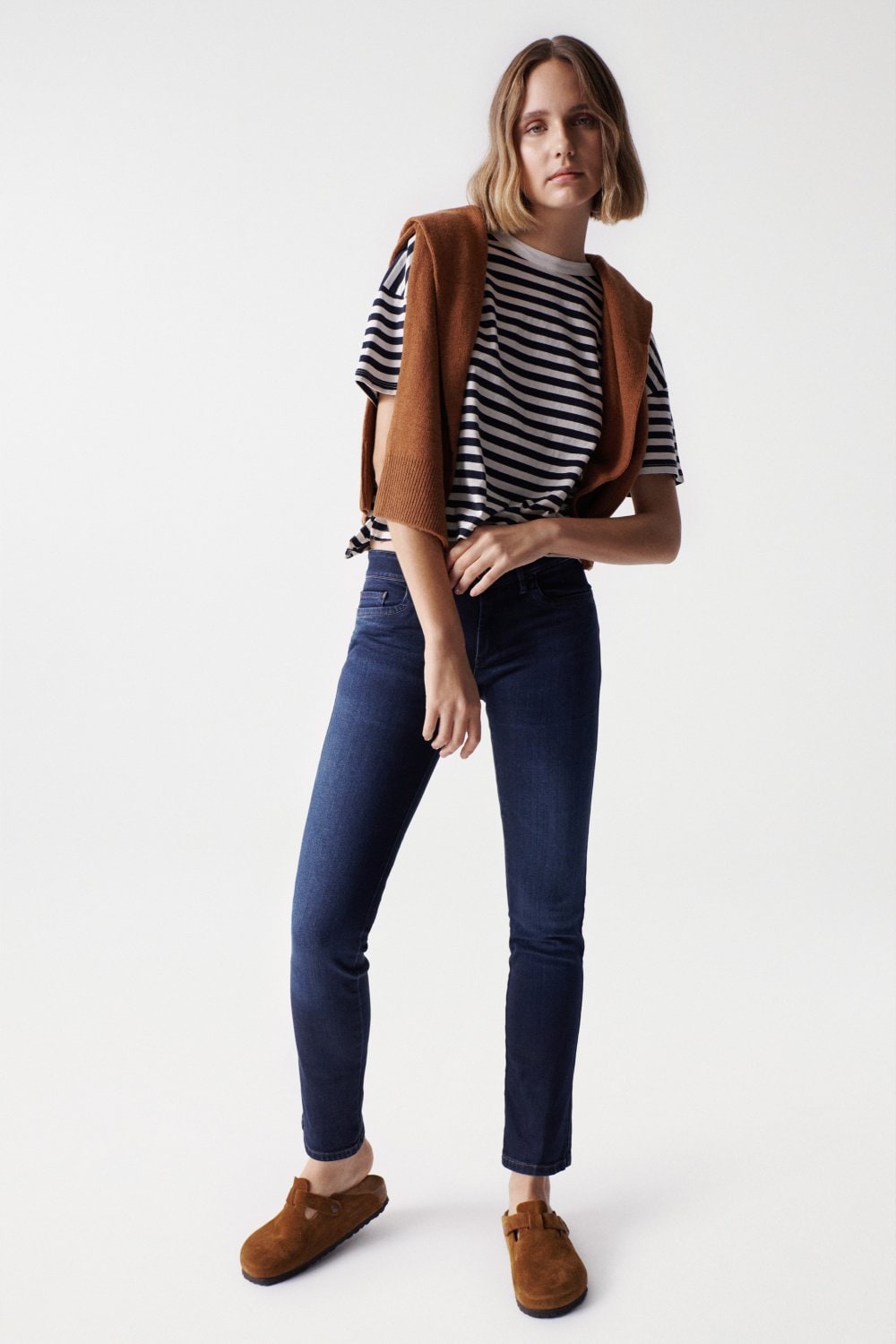 SALSA Wonder Push Up Jeans - Midnight Indigo Used - 21005544.853 von Salsa